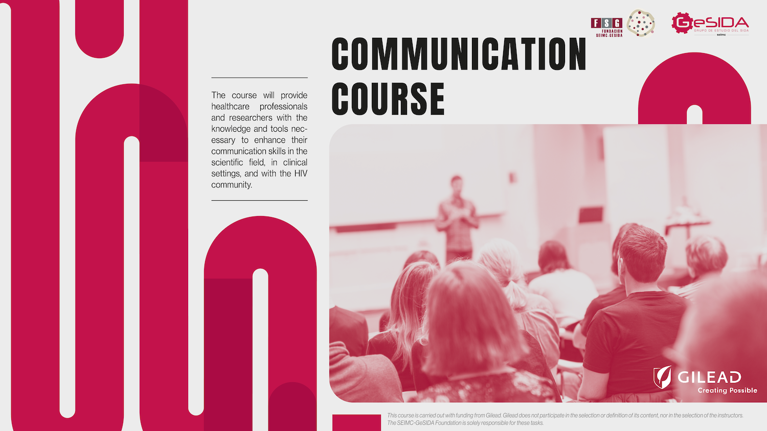 COURSE COMMUNICATION FOR HEALTH PROFESSIONALS AND RESEARCHERS