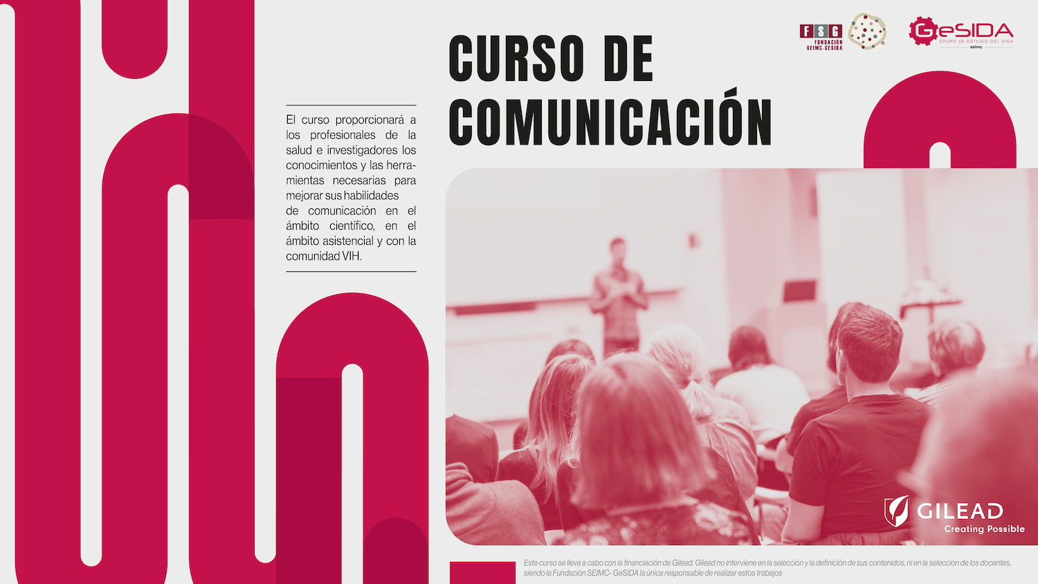 CURSO COMUNICACIÓN PARA PROFESIONALES DE LA SALUD E INVESTIGADORES