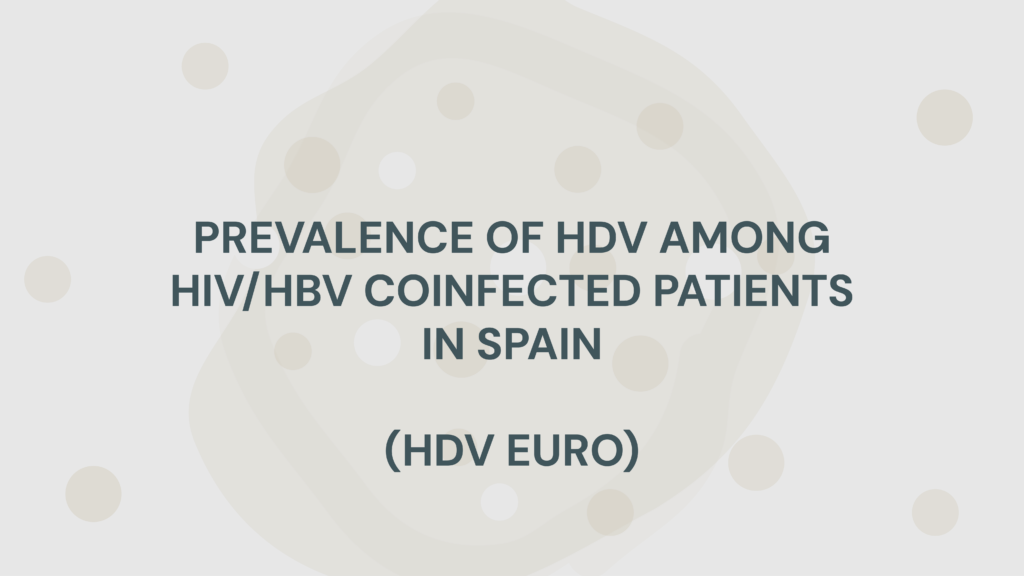 PREVALENCE OF HDV AMONG HIV/HBV COINFECTED PATIENTS IN SPAIN
